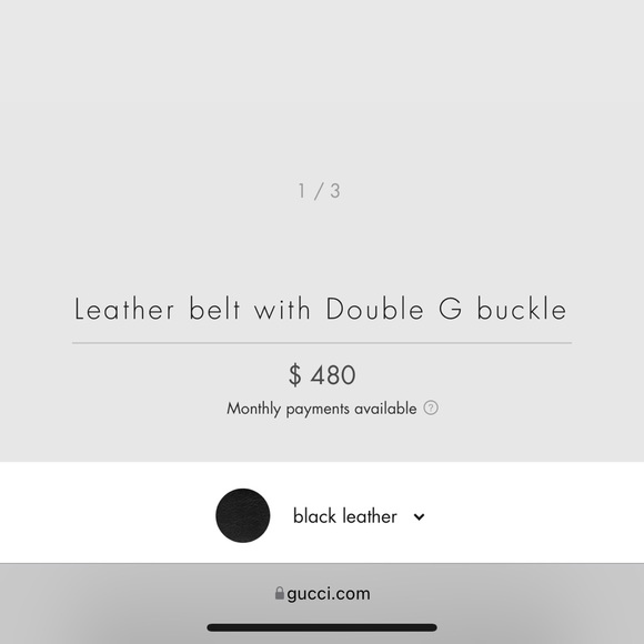 Gucci double G belt size 80 - Picture 5 of 6
